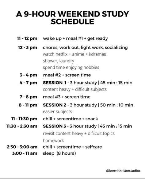 9 hours study schedule Weekend Study Schedule, Study Planner Ideas, Homework Schedule, Back To University, Aesthetic Planner, Study Planner Printable, Exam Study Tips, Now Quotes, Week Schedule