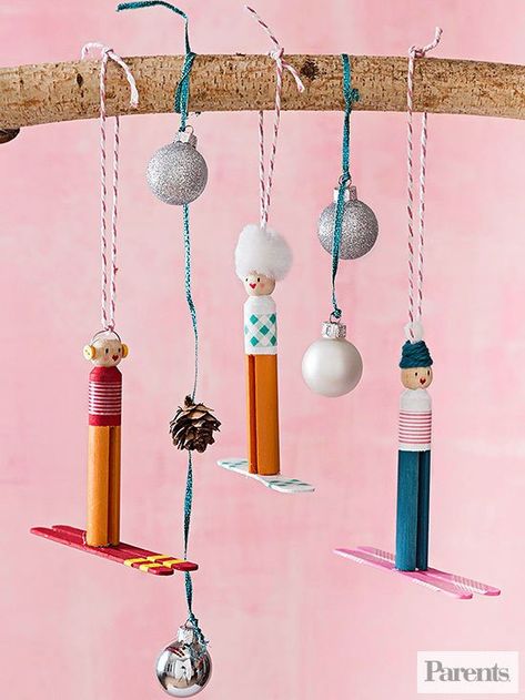 Kids crafts ornaments