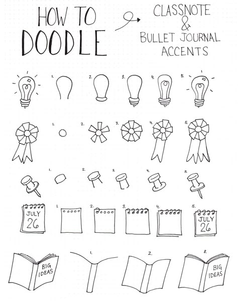 Kunstjournal Inspiration, Doodle Art For Beginners, How To Doodle, Arte Doodle, Inspiration Journal, Doodle Art Journals, Bullet Journal Aesthetic, Bullet Journal Notebook, Doodle Ideas