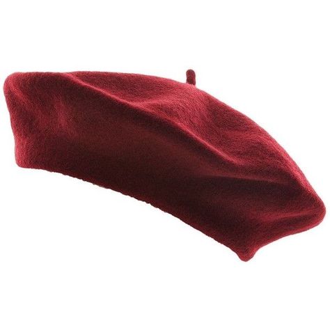 Burgundy Felt Beret ($15) ❤ liked on Polyvore featuring accessories, hats, deep red, felt beret, red felt hat, red beret, felt hat and red hat Classic Parisian Style, Felt Beret, Burgundy Hat, Red Beret, Anne With An E, Wool Berets, Red Felt, Beret Hat, Red Hat