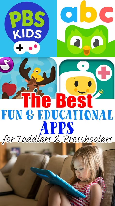 Toddler Ipad Games, Toddler Ipad, Best Toddler Apps, Educational Apps For Toddlers, Best Learning Apps, Toddler Apps, Free Learning Apps, Preschool Apps, Free Educational Apps