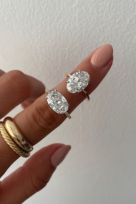 Sideways Oval Ring, Horizontal Oval Diamond Ring, Oval East West Engagement Ring, East West Oval Ring, Horizontal Oval Engagement Ring, East West Oval Engagement Ring, Oval Diamond Earring, Engagement Brunch, Gold Oval Engagement Ring