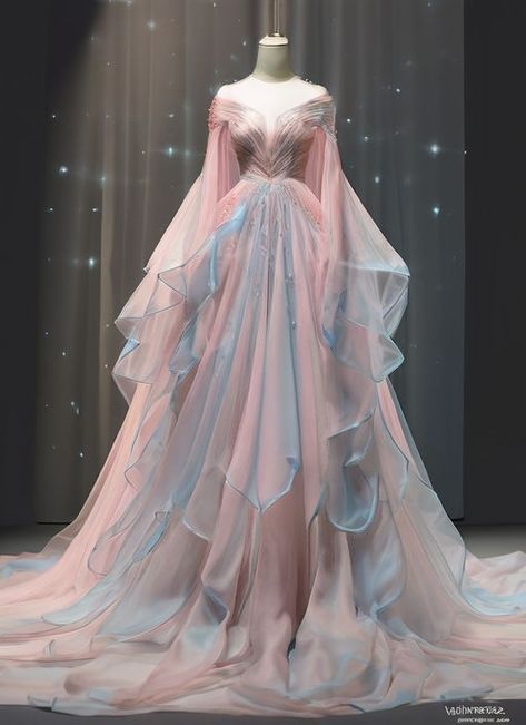 Dream Dress Princesses, Fancy Dress Aesthetic, Dream Dress Fantasy, Fairytale Dress Medieval, Dancing Gown, Fairy Dress Wedding, Fantasy Princess Dress, Princess Dresses Aesthetic, Aesthetic Gown