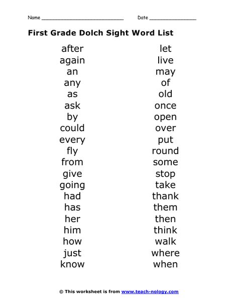 17 Sight words ideas | sight words, sight word worksheets, first grade ...