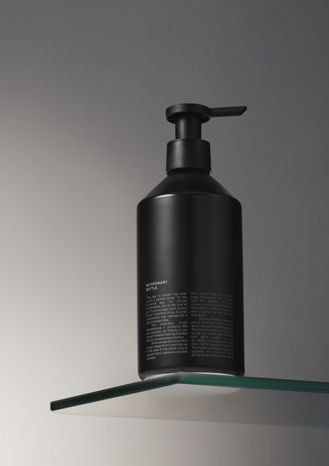 Thankyou Revolution — Marx Design Ltd Black Product Photography, Skincare Bottle Packaging, Skincare Bottle Packaging Design, Black Skincare Packaging, Black Shampoo, Black Shampoo Bottle, Black Dropper Bottle, Shampoo Packaging, Black Cosmetics