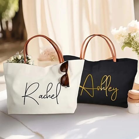 Customized Bridesmaid Handbag Personalized Bridesmaid Bag - Temu Australia Bridesmaid Handbag, Personalized Tote Bags Bridesmaids, Bachelorette Party Favor Bags, Bridal Party Bags, Fresh Aesthetic, Party Favor Bag, Bachelorette Party Favor, Bridesmaid Gift Bags, Wedding Bachelorette Party