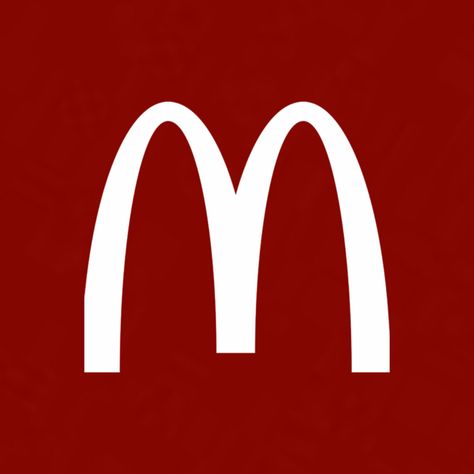 Mcdonald's App, Red Icons, Phone Aesthetic, S Icon, Red Icons:), Phone Stuff, Red Wallpaper, App Icon, Vimeo Logo