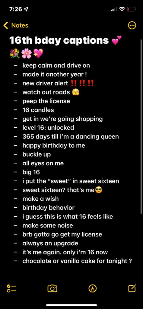 instagram captions. 16th birthday. insta captions. bday captions. captions for 16th birthday. captions for instagram. insta. captions. Sweet Sixteen Post Captions, Insta Caption For Birthday, 16 Birthday Ig Captions, Captions For 16 Birthday Posts, Self Bday Captions, Caption For Your Birthday, Happy Birthday Post Captions, Birthday Captions Sweet 16, Birthday Instagram Post Captions