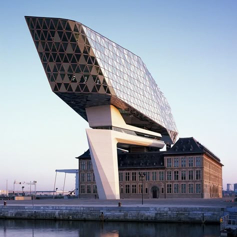 Hadid Architecture, Architecture Cool, Architecture Antique, Zaha Hadid Architecture, Deconstructivism, Zaha Hadid Architects, Antwerp Belgium, Architecture Modern, Amazing Buildings