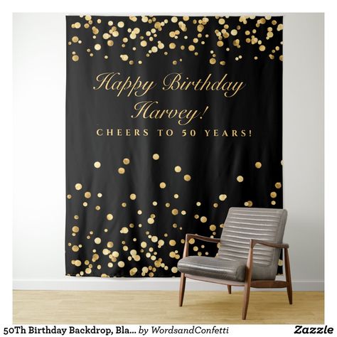 Happy Birthday William, Backdrop Photobooth, Graduation Party Desserts, Birthday Party Decorations For Adults, Photobooth Backdrop, 100th Birthday Party, Birthday Backdrops, Retirement Party Ideas, Birthday Photo Booths