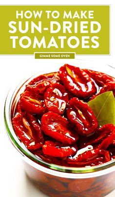 Canned Tomatoes With Onions And Peppers, Recipe For Sun Dried Tomatoes, Canned Tomato Ideas, Whole Peeled Tomatoes Recipes, Sun Dried Tomato In Oven, Tomato Skin Recipes, Marinated Sun Dried Tomatoes, Spoon Tomato Recipe, Tomato Harvest Recipes