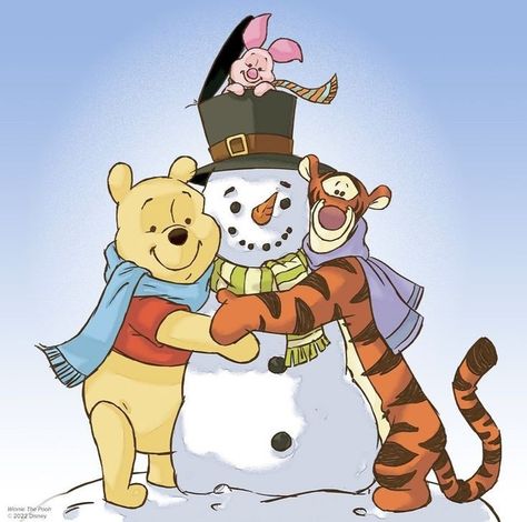 Christmas Cartoon Movies, Disney Princess Christmas, Silly Bear, Disney Merry Christmas, Winnie The Pooh Drawing, Pooh Pictures, Pooh And Tigger, Pooh Corner, Christmas Animation