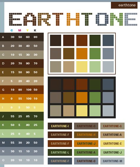 Earth tone color scheme Beach Color Schemes, Oak Trim, Web Colors, Earth Tone Color, Earth Tone Colors, Bedroom Color Schemes, Cmyk Color, Colour Schemes, Remodel Ideas