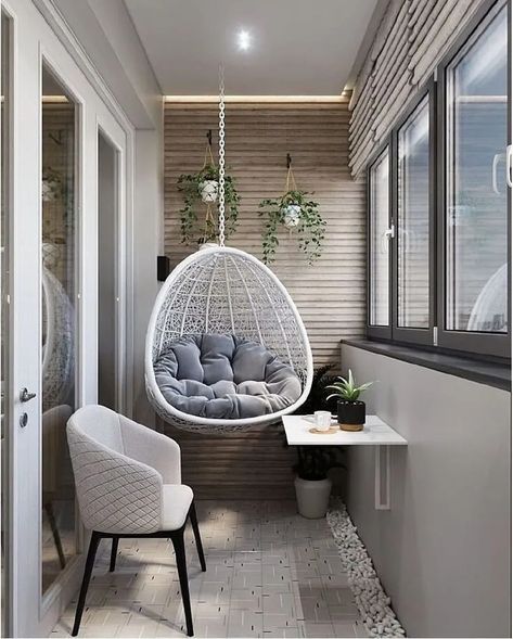 Balcon Mic, Balkon Decor, Balcony Design Ideas, Modern Balcony, House Balcony Design, Terrace Decor, Small Balcony Design, Classy Bedroom, Living Room Partition Design