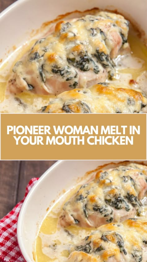 Pioneer Woman Melt In Your Mouth Chicken is made with creamy mayonnaise, grated Parmesan cheese, salt, pepper, and garlic powder. It takes 45 minutes to bake and serves four people. Texas Trash Chicken Melissa Jo, Eating On A Dime Recipes Chicken, How To Precook Chicken For Recipes, Pioneer Woman Marry Me Chicken, Pioneer Woman One Pan Meals, Pioneer Woman Chicken Parmesan, Chicken Recipes With Mayonnaise, Melissajorealrecipes Chicken, King Ranch Chicken Casserole Pioneer Woman