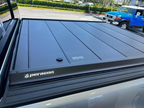 Peragon Truck Bed Tonneau Cover For Your Truck - Peragon® Pickup Truck Bed Covers, Truck Tonneau Covers, Truck Bed Covers, Truck Mods, Ladder Rack, Aluminium Design, Silverado 2500, Chevrolet Silverado 2500, Manufacturing Facility