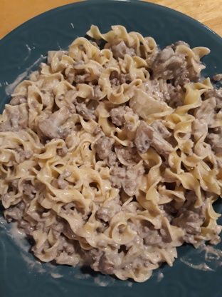 Mccormick Beef Stroganoff, Beef Stroganoff Sauce, Venison Stroganoff, Hamburger Stroganoff Recipe, Easy Ground Beef Stroganoff, Hamburger Stroganoff, Beef Stroganoff Recipe, Ground Beef Stroganoff, Stroganoff Recipe