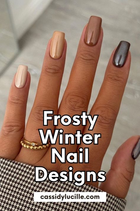 Explore the beauty of winter with these frosted winter nail designs. Indulge in some serious self-care and treat yourself to a manicure that rocks gorgeous winter nails that reflect the season's charm. From snowy nails and frosted nail designs to gorgeous winter nail art, discover the perfect designs to adorn your nails with a frosty flair. Tap here for the best nail designs for winter! Frosted Nail Designs, Winter Manicure Ideas, Snowy Nails, Cozy Nails, Nail Designs For Winter, The Best Nail Designs, Winter Nail Ideas, Snowflake Nail Art, Winter Manicure