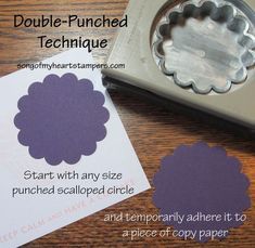 Stamping Techniques Card Tutorials, Scrapbook Punches, Paper Punch Art, Sizzix Cards, Punch Art Cards, Card Making Tips, Scrapbooking Techniques, Punch Board, Card Sentiments