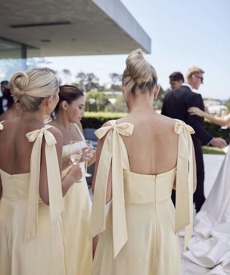 Pale Yellow Wedding Theme, Pale Yellow Bridesmaid, Pastel Yellow Bridesmaid Dresses, Pale Yellow Bridesmaid Dresses, Light Yellow Weddings, Pale Yellow Weddings, Pale Yellow Dress, 2026 Wedding, Wedding Books