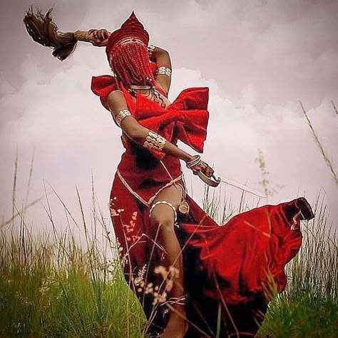 Goddess Oya, Oya Goddess, Red Priestess, African Traditional Religions, Orishas Yoruba, Calm After The Storm, African Mythology, Yoruba People, African Goddess