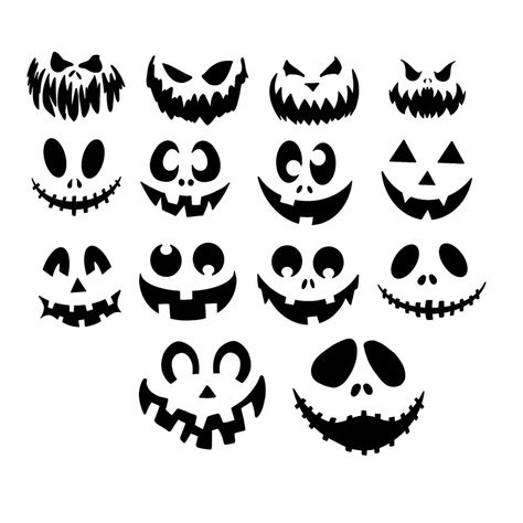 Moldes Halloween, Lantern Template, Halloween Pumpkin Carving Stencils, Halloween Scavenger Hunt, Sublimacion Ideas, Girl Scout Activities, Free Crafts, Halloween Pumpkin Carving, Fall Arts And Crafts