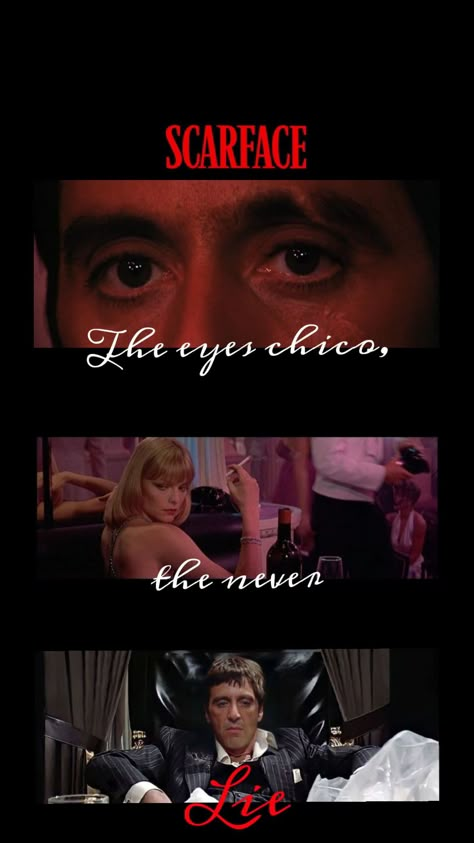 #scarface #tonymontana #elmundoestuyo Scarface And Elvira, Scar Face Wallpaper, Scarface Party Theme, Tony Montana Wallpaper, Scarface Aesthetic, Scarface Wallpaper, Antonio Montana, Al Pacino Scarface, Mafia Movies