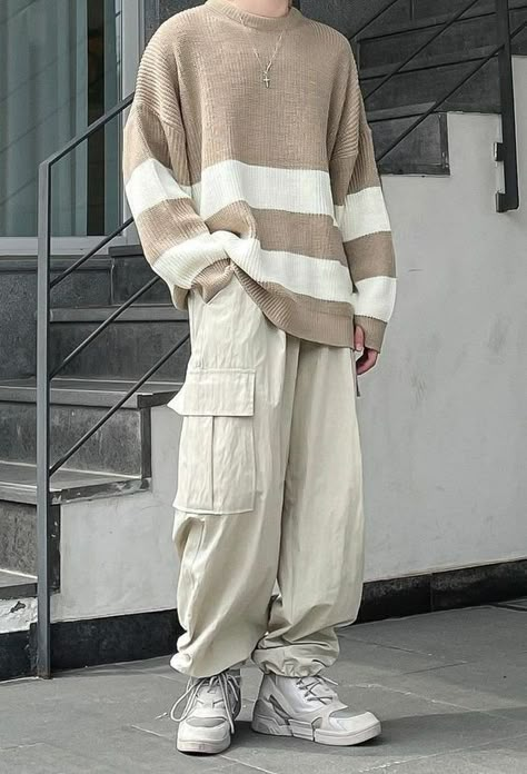 Soft Boy Outfits, Guys Fashion Casual, Trendy Boy Outfits, Baggy Clothes, Street Fashion Men Streetwear, Fall Outfits Men, Guys Clothing Styles, Tomboy Outfits, Tomboy Style Outfits