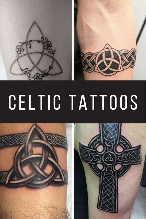 Celtic Tattoos For Women Scottish, Men’s Irish Tattoo, Celtic Arm Tattoo Men, Celtic Knot Wrist Tattoo, Wiccan Tattoos For Men, Celtic Trifecta Tattoo, Celtic Band Tattoo Design, Celtic Tattoo Designs Men, Gaelic Tattoo Men