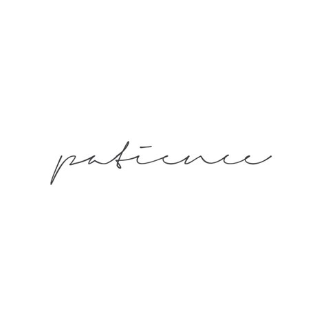 Patience                                                       …                                                                                                                                                                                 More Underboob Tattoos Words, Patience Tattoo, Wörter Tattoos, Cursive Tattoos, Inspiration Tattoos, Dainty Tattoos, Simplistic Tattoos, Word Tattoos, Little Tattoos