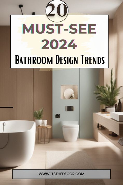 Modern Bathrooms 2024, Latest Bathroom Designs 2024, Bathroom Remodel 2024 Trends, Small Bathroom Ideas 2024, Modern Master Bathrooms 2024 Trends, Bathroom Design 2024, Bathroom 2024 Design Trends, Modern Bathroom Shower Ideas, Bathroom Trends For 2024