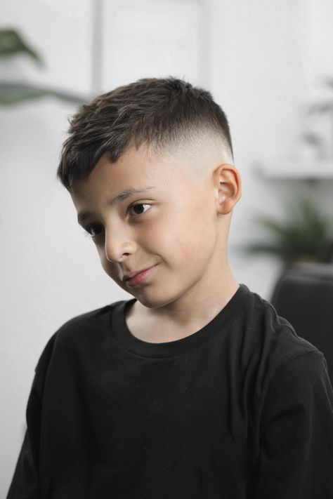 Hair Cut For Kids Boy, Kids Barber Haircut, Boys Faded Cut, Boys Low Taper Fade Haircut Kids, Bald Fade Boys Haircut, Boys Skin Fade Haircut Kids, Kids Hair Cuts For Boys Fade, Cool Hair Cuts For Boys, Boys Crewcut Haircut