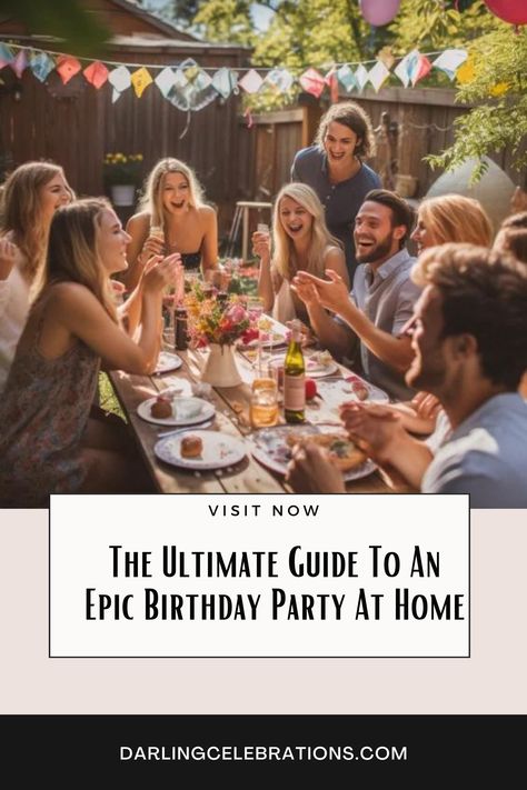 Visit Website 38th Birthday Ideas For Women Party, Birthday Get Together Ideas, Small House Birthday Party Ideas, 28th Birthday Theme, Chill Birthday Party Ideas, Intimate Birthday Party Ideas, At Home Birthday Party Ideas For Adults, Birthday Party At Home Ideas, Birthday At Home Ideas