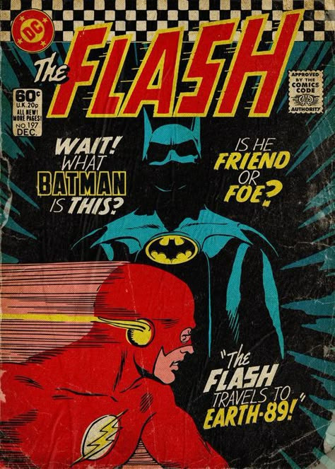 FAN-MADE: Beautiful artwork based on the Keaton/Flash news! (via. @billythebutcher on Twitter) : DC_Cine… in 2022 | Flash comics, Marvel comics vintage, Dc comics wallpaper Flash And Batman, Dc Pictures, Dc Poster, Dc Comics Poster, Chip Kidd, Marvel Comics Vintage, Flash Comics, Old Comic Books, Detective Books