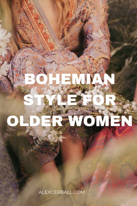 Boho Chic Over 40 For Women, Womens Bohemian Style, Nice Womens Outfits, Boho Refashion Diy Upcycled Clothing, Boho For 50 Year Olds, Boho After 40 Over 40, 2024 Casual Style, Etsy Boho Clothing, Women’s Summer Outfits Over 40