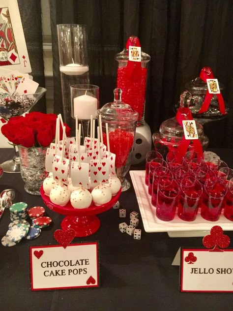 Casino Themed Party, Romantic Proposals, Casino Birthday Party, Vegas Theme Party, Casino Theme Party, Casino Royale Theme, Casino Birthday, Vegas Birthday, Casino Theme Party Decorations