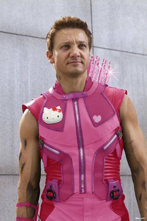 Hello Kitty Outfit, Avengers Humor, Thor 2, Pink Kitty, Phil Coulson, Hello Kitty Clothes, Marvel Photo, Marvel Images, Marvel Avengers Funny