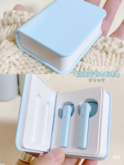 Blue Korean, Cute Headphones, Cute Stationary School Supplies, Girly Phone Cases, Pretty Iphone Cases, Stationary School, Cute Stationary, Cute School Supplies, January 2023