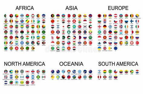 Vector set official national flags of the world. Country round shape flags collection with detailed emblems. stock illustration National Flags Of The World, World Flags With Names, All World Flags, Vocabulary Meaning, United Nations Flag, All Country Flags, Science Facts Mind Blown, World Country Flags, County Flags