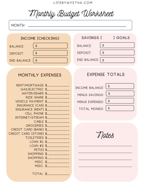 Five Year Plan Template Free Printable, Personal Journal Templates, Ipad Budget Template Free, Basic Budget Template, Weekly Budget Planner Printable Free, Monthly Expenses Printable, Finance Template, Simple Budget Template, Printable Budget Worksheet