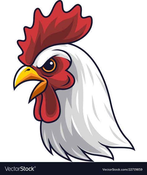 Rooster Head, Cartoon Rooster, Chicken Head, Pics To Draw, Chicken Drawing, Chicken Illustration, Easy Disney Drawings, Cartoon Chicken, Illustration Story