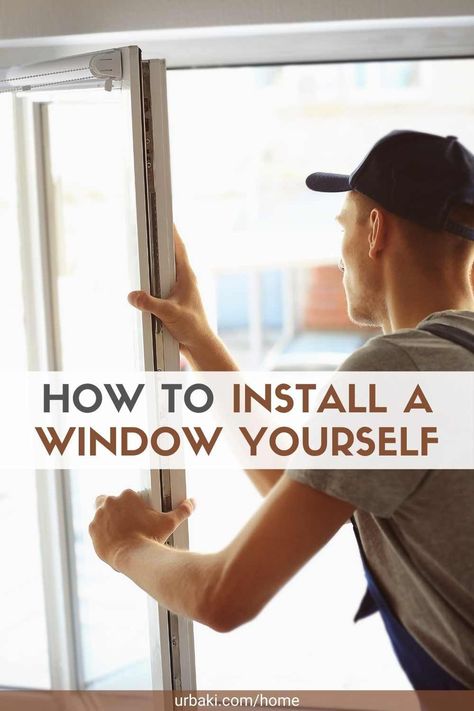 Replacing Windows Diy, How To Replace A Window, How To Replace Windows, Adding A Window To An Exterior Wall, Window Replacement Before And After, Diy Window Replacement, Replace Windows, Installing Replacement Windows, Diy Home Upgrades