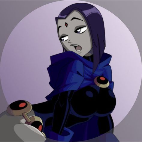 Raven Teen Titans Go, Teen Titans Raven, Starfire And Raven, Dc Comics Girls, Teen Titans Fanart, Teen Titan, Raven Art, Raven Teen Titans, Female Cartoon Characters