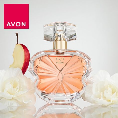 I adore a dreamlike fragrance, Eve Become is my new favourite! 😍 With exclusive-to-Avon Butterfly Blossom Accord, red apple & cedarwood, it’s the summer scent. https://online.shopwithmyrep.co.uk/avon/beccajm05/ Avon Fragrance, Avon Perfume, Avon Beauty, Beauty Corner, Avon Online, Summer Scent, Makeup Must Haves, Avon Representative, New Fragrances