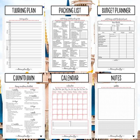 Disney World Bucket List, World Bucket List, Itinerary Planner, Vacation Itinerary, Cactus Desert, Trip Planner, Itinerary Template, Vacation Planner, Travel Itinerary Template