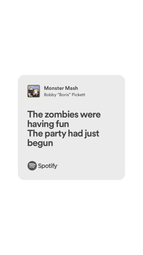 Monster Mash