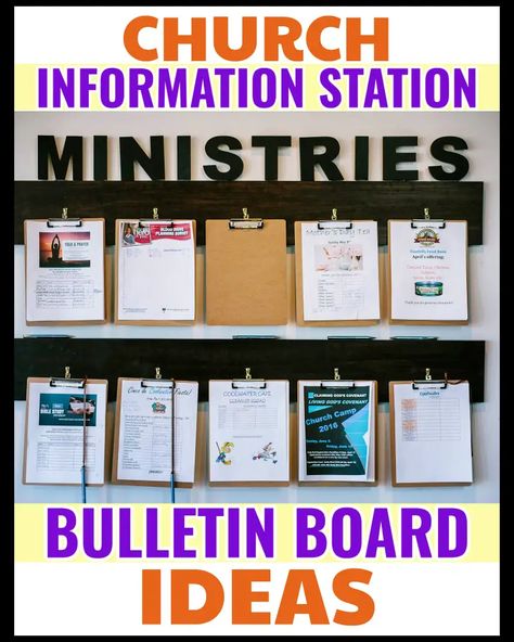 Bulletin Board Ideas For Announcements, Community Board Ideas Display, Get Involved Bulletin Board, Community Resources Bulletin Board, Announcements Bulletin Board, Church Information Bulletin Board Ideas, Bulletin Board Calendar Ideas, Church Notice Board Ideas, Information Wall Design