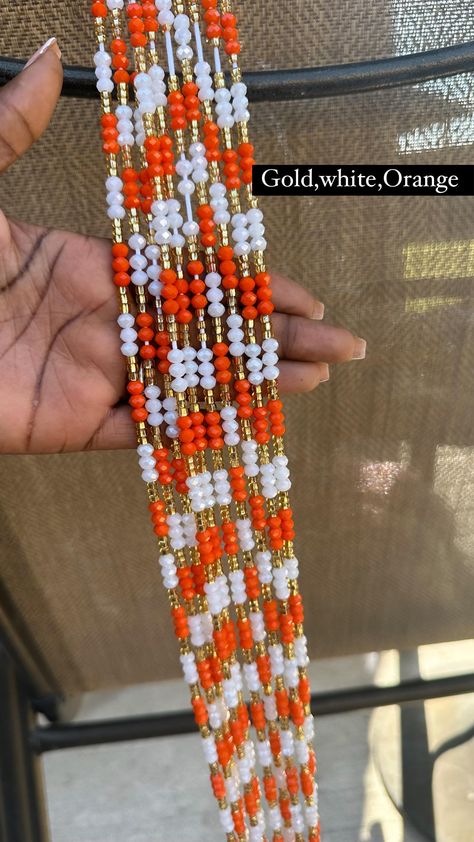 Fits up to a 50-51 inch waist. Suitable for plus sizes, small sizes, and everything in between. These Ghanaian waist beads are crafted with luxury crystals and multicolor beads, perfect for accentuating your femininity and posture, making you feel more charming and unique. They also help in tracking weight loss. Video Tutorial: Watch a simple video on how to tie and cut your waist beads here: How to Tie and Cut Your Waist Beads. Special Offer: Every order of 10 or more beads comes with a gift included in the package. Easy-to-Use Beaded Belly Chains: These belly waist beads can be tied and cut to fit your body perfectly, whether worn as a belly chain, waist accessory, necklace, or bracelet. Ideal Accessories for You: These colorful bead chains are perfect for pairing with bikinis at the bea Waist Beads African, African Waist Beads, Simple Video, Waist Beads, Great Gifts For Women, Chakra Meditation, Belly Chain, Coral Beads, Beaded Chain