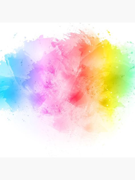 Rainbow abstract artistic watercolor splash background by Alliass Splash Effect Backgrounds, Watercolor Splash Tattoo, Colour Splash Background, Color Splash Background, Watercolour Splash Backgrounds, Watercolor Splash Background, Watercolor Splatter Background, Color Splash Effect, Rainbow Watercolor Splash