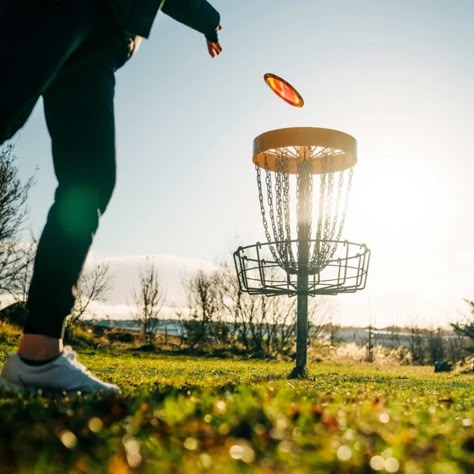 Disc Golf Photography, Disc Golf Aesthetic, Friendship Questionnaire, Active Hobbies, Washington Wineries, Golf Graphic, Wings Flying, Party Rooms, Putt Putt Golf